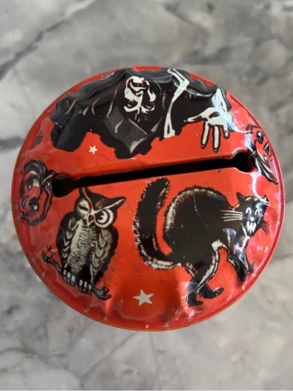 Vintage Halloween Rattle